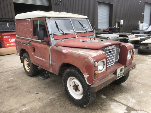 1964 Land Rover Series 2a, Galvanised chassis & bulkhead For Sale