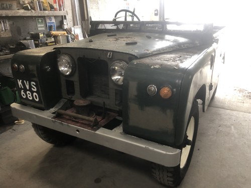 1959 Land Rover Series 2, Galvanised chassis & bulkhead, Resto For Sale