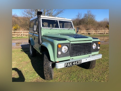 1977 Land Rover Series 3, Galvanised chassis & bulkhead SOLD