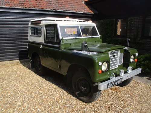 1978 Land Rover Series 3 SWB petrol