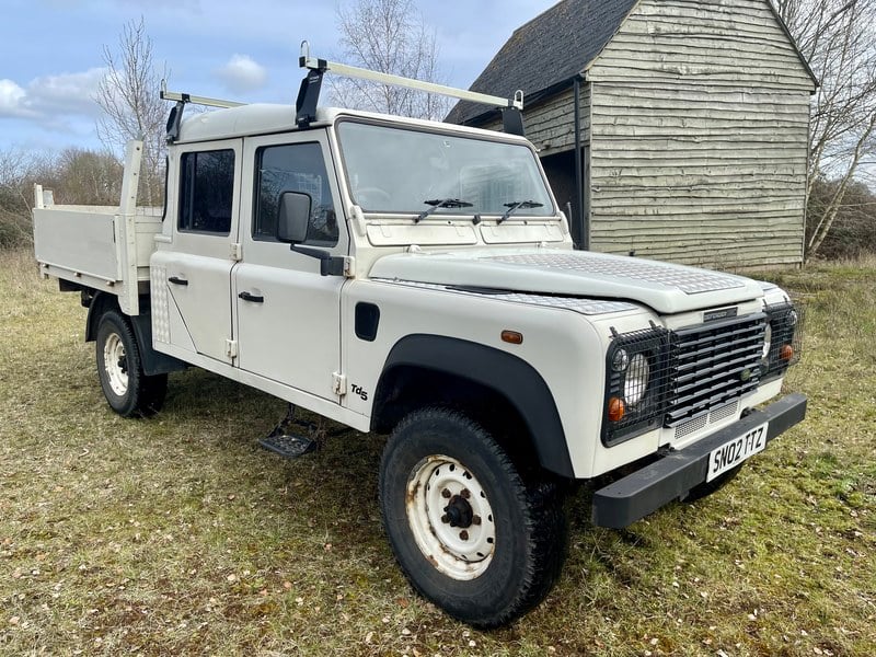 2002 Defender 130 TD5 Double Cab Dropside Tipper