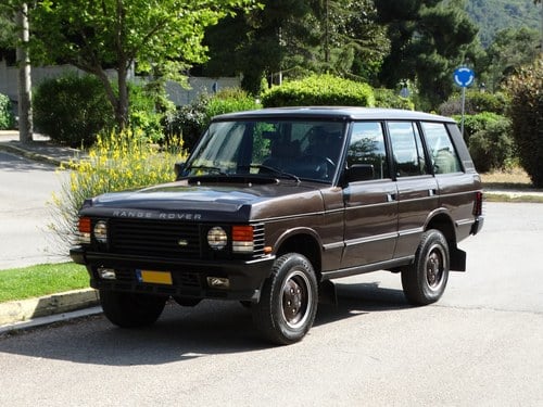 1989 Range Rover Vogue SE, Cairngorm Brown metallic SOLD