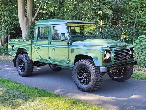 1997 LHD Landrover Defender 130 300 Tdi Crewcab VERKOCHT