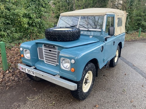 1976 SERIES 3 SOFT TOP – LOW MILEAGE SOLD