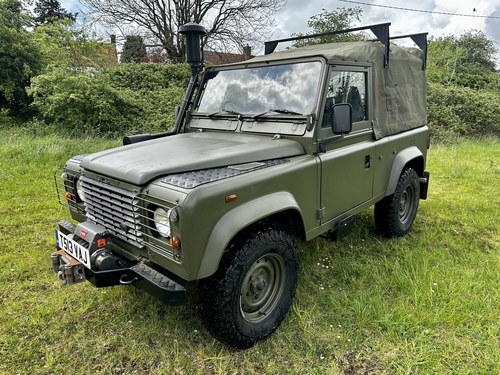 1999 Defender 90 300TDi Wolf WW soft top 6 seater SOLD