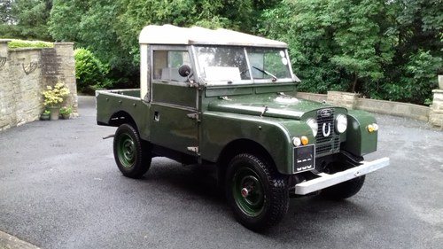 1955 Land Rover 86 inch truck cab