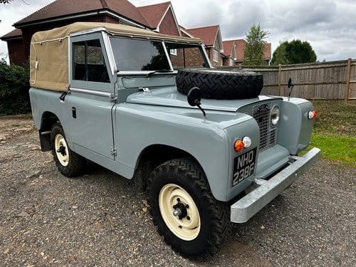 1968 68/F Land Rover Series IIa 88in 2.25+galv chassis resto SOLD