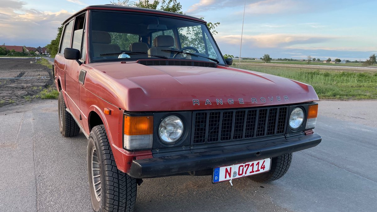 82 Range Rover 1982 Land Rover Range Rover Red Automatic, 3 speed Left Hand Drive in ...