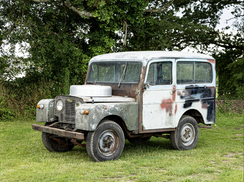 1950 Land Rover Series I 4x4 Station Wagon Project Zu verkaufen durch Auktion