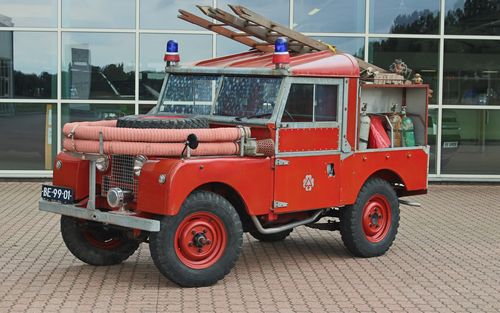 1956 Land Rover Series 1 86" Fire Tender 4.428 Km PATINA! (picture 1 of 22)