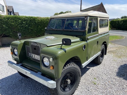 1966 Land Rover series 2A modified with 200tdi