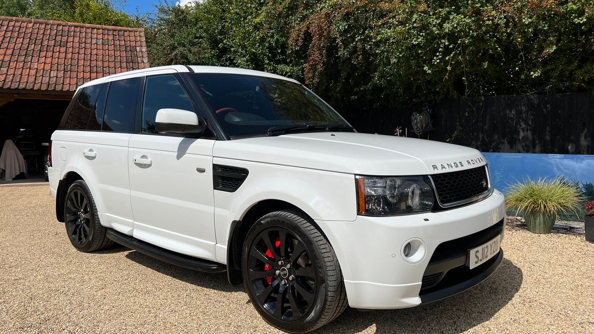 2012 Land Rover Range Rover Sport White Automatic, 6 speed Right Hand ...