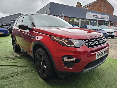 2015 LAND ROVER DISCOVERY SPORT 2.0 TD4 SE TECH 5DR Manual RED 16 SOLD