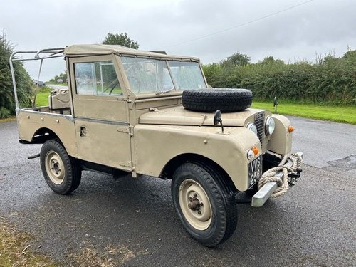 1956 Land Rover Series 1 57 Model Ex Military SOLD