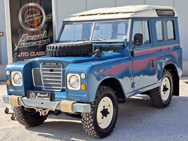 1974 Land Rover Series 3 Blue Manual, 4 speed Left Hand Drive in Italy ...