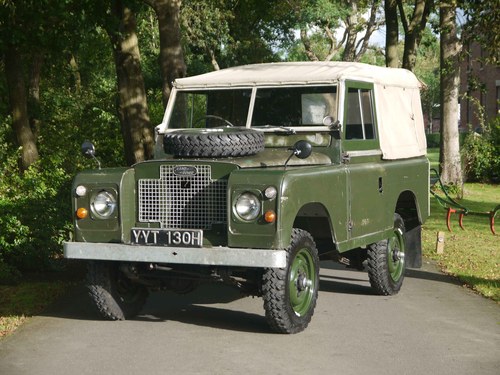 1969 Land Rover Series IIA 88" 2.25P Soft Top SOLD