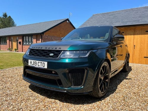REDUCED 2019 Land Rover Range Rover Sport Svr