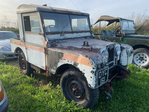 1952 LAND ROVER SERIES 1 80'' RECOVERY TRUCK PROJECT SOLD