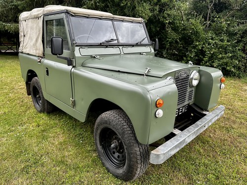 1963 land rover series IIa 88in 2.25 petrol soft top 6 seat SOLD
