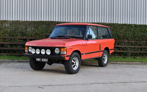 1982 Range Rover Classic -"Suffix F"  "PRICED TO SELL" (picture 1 of 33)