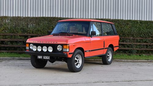 Picture of 1982 Range Rover Classic -"Suffix F"  "PRICED TO SELL" - For Sale
