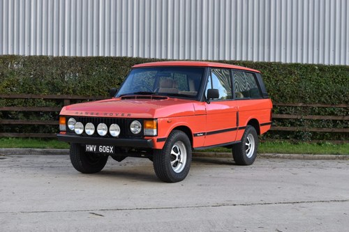 1982 Range Rover Classic -"Suffix F" "FINAL REDUCTION"