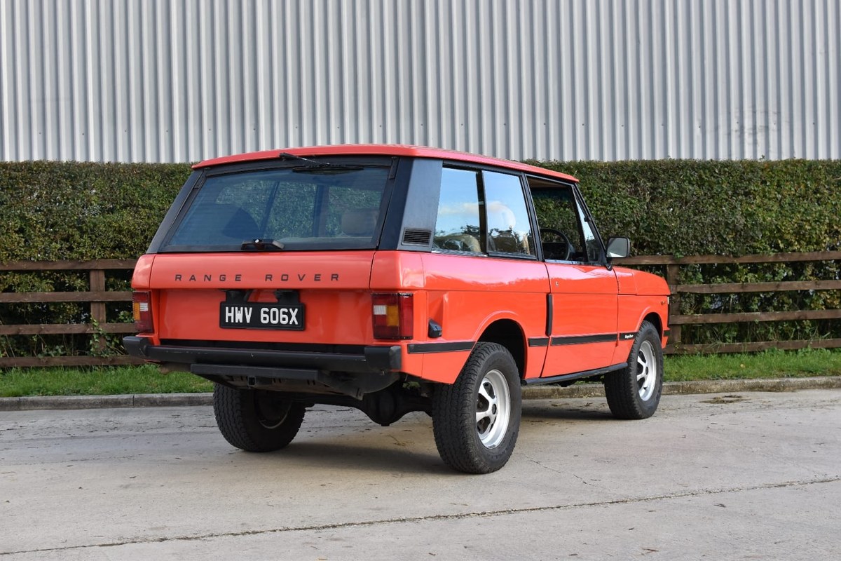 1982 Land Rover Range Rover Orange Manual, 4 speed Right Hand Drive in ...
