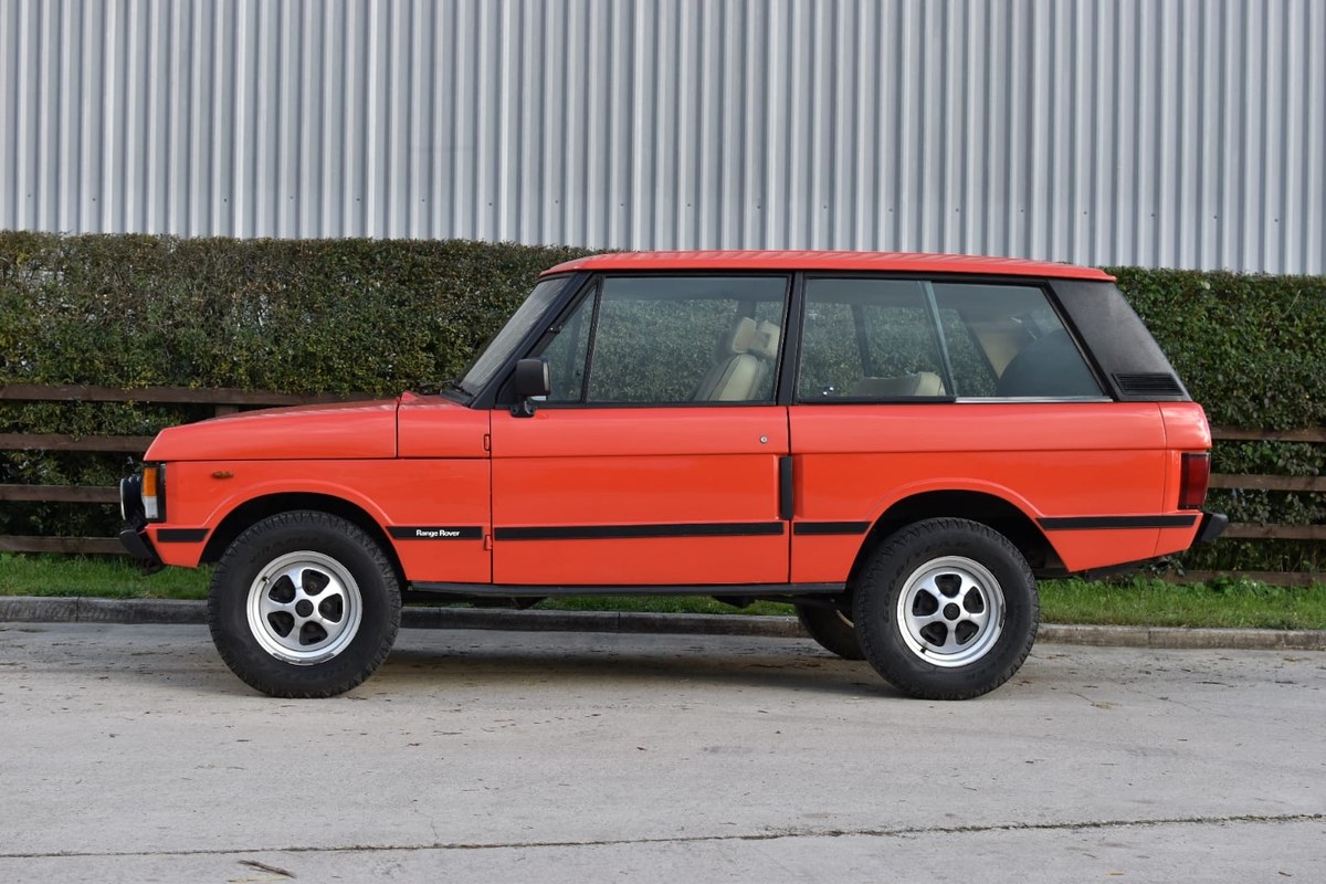 1982 Land Rover Range Rover Orange Manual, 4 speed Right Hand Drive in ...