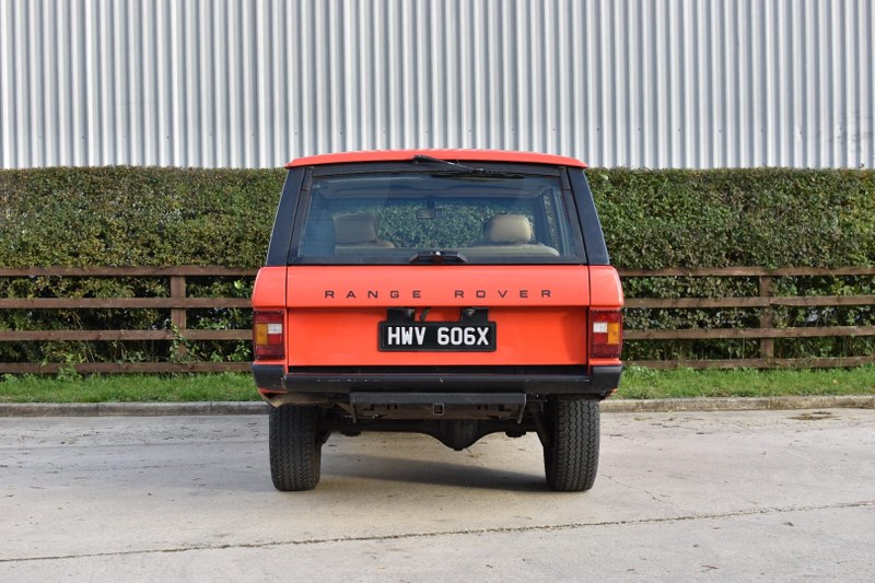1982 Land Rover Range Rover Orange Manual, 4 speed Right Hand Drive in ...