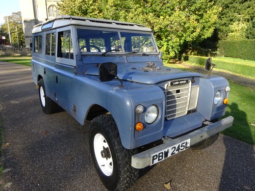1973 LAND ROVER 109" SERIES III SAFARI. 2.25 PETROL + O/D For Sale