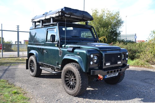 LAND ROVER DEFENDER 90 XS HARDTOP TD BOWLER EDITION 2015 For Sale by Auction