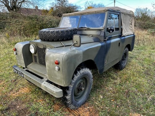 1963 land rover series IIa 88in 2.25 petrol soft top VERKAUFT