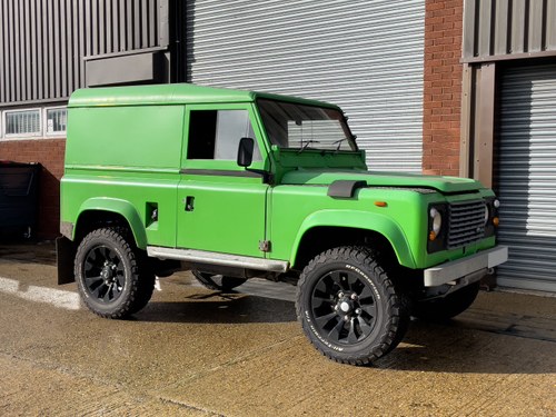 1989 Land Rover Defender 90 V8 4.6 fitted with new chassis SOLD