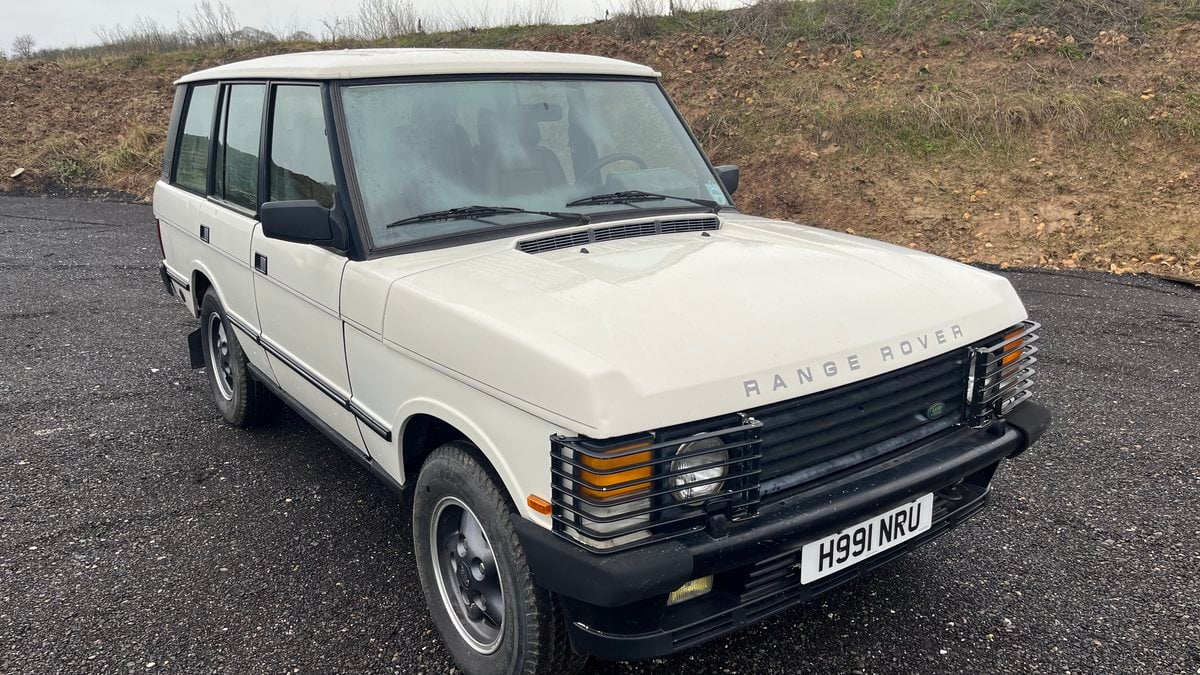 1990 Land Rover Range Rover White Automatic, 3 speed Left Hand Drive in ...
