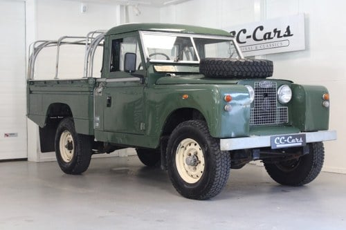 1972 Land Rover Serie II 3,5 HC Pick-up SOLD