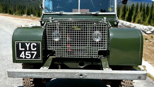 Picture of superb 1950 land rover series 1 80in lights behind grille - For Sale