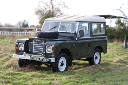 Land Rover Series 2a for hire in Surrey and London