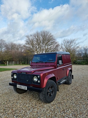 Now Sold .................2005 Land Rover Defender 90