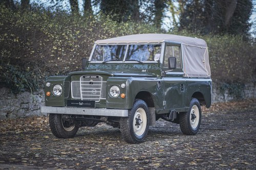 1984 Land Rover Series 3 88" Soft Top Only 48,000 Miles From New  VENDUTO