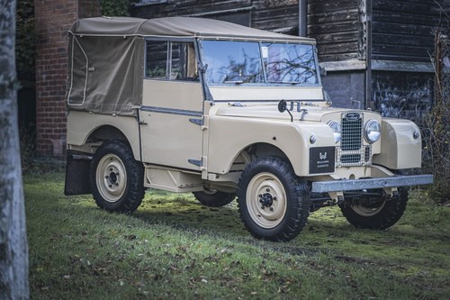 Land Rover Series 1 80" 1952 Ex Military Light Stone SOLD