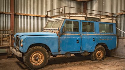 Land Rover Series 3 109" Stage One V8 Station Wagon Project