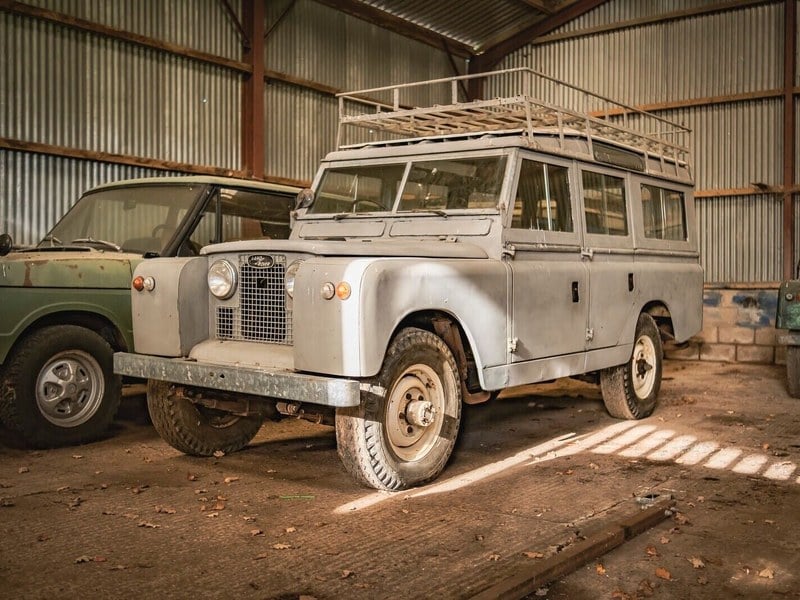 Land Rover Series 2a 109" Station Wagon Restoration Project