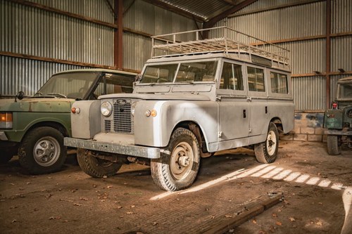 1967 Land Rover Series 2a 109" Station Wagon Restoration Project VENDUTO