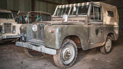 Land Rover Series 2 88" Soft Top Restoration Project 1961
