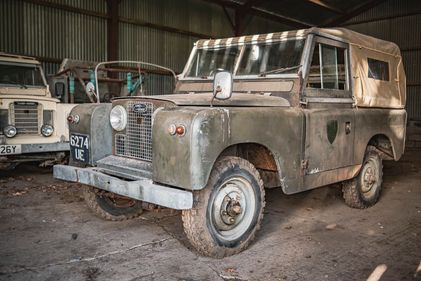 Land Rover Series 2 88" Soft Top Restoration Project 1961