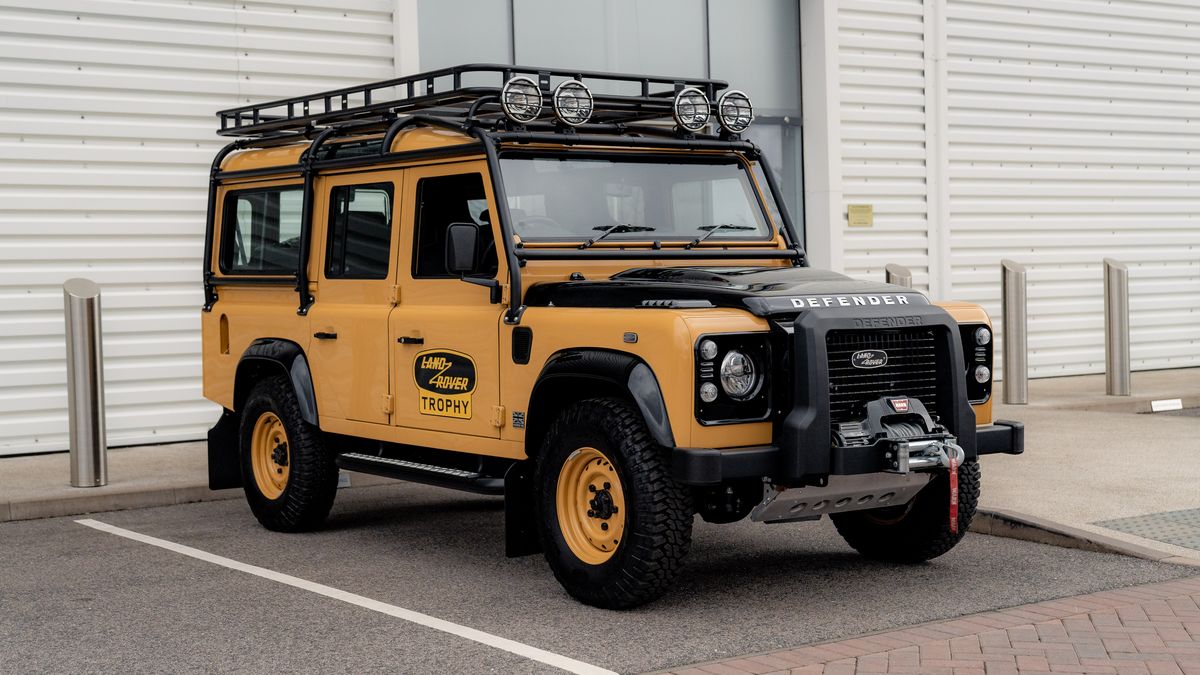 2016 Land Rover Defender Yellow Automatic, 7+ speed Right Hand Drive in ...