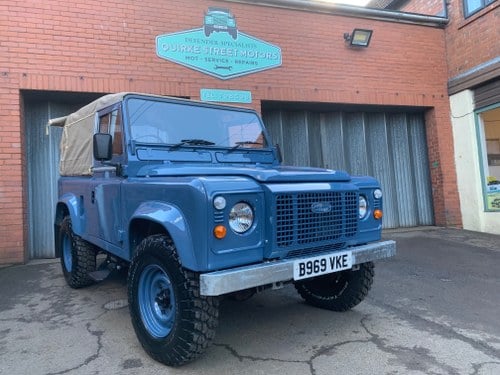 1984 Land Rover 90 Defender galvanised chassis MOT exempt