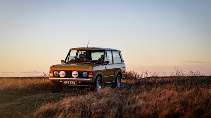 Rebuilt Range Rover Classic V8 