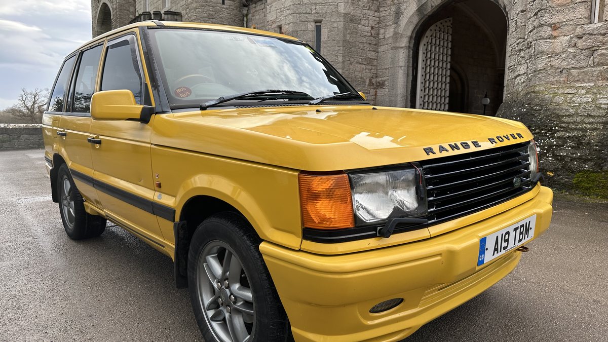 1995 Land Rover Range Rover Yellow Manual, 5 speed Right Hand Drive in ...