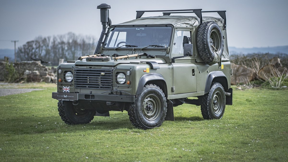 1999 Land Rover Defender Green Manual, 5 speed Right Hand Drive in ...